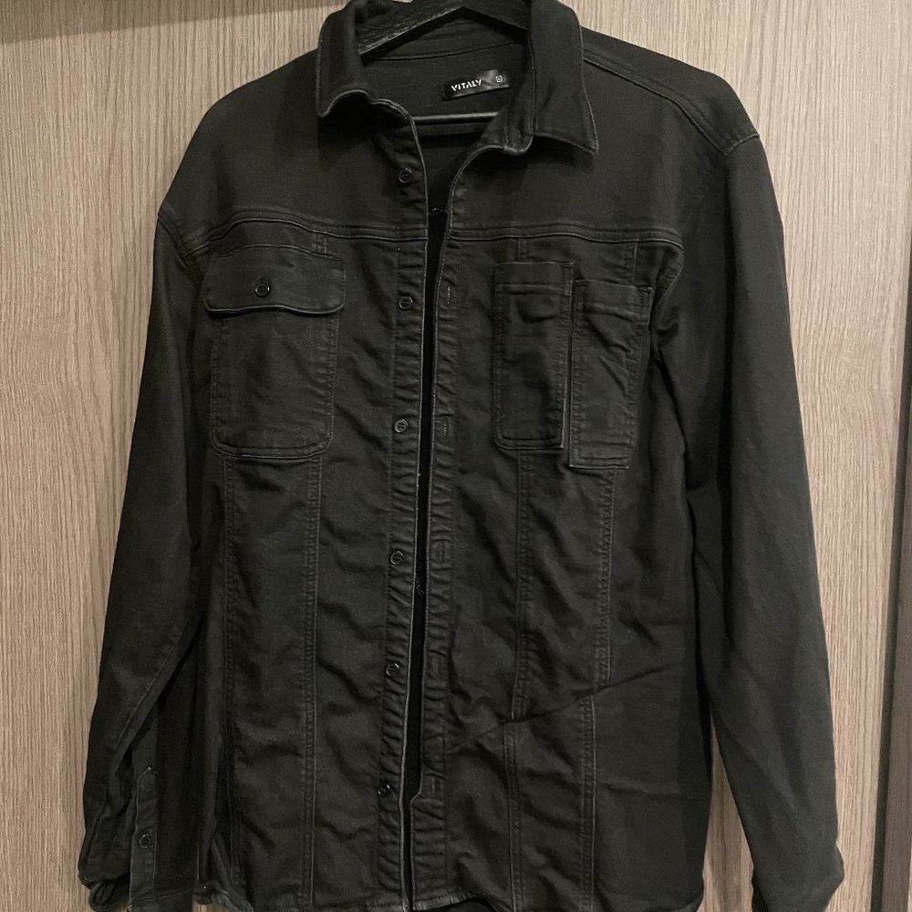Vitaly - Black Jean Shirt - XL (Brand New)